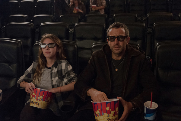 Get Shorty Caroly Dodd as Miles Daly's daughter, Emma and Chris O'Dowd as Miles Daly Photo